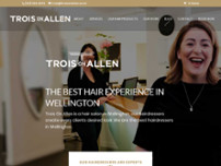 Trois On Allen website screenshot
