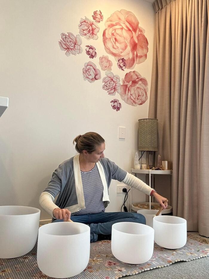 Images Holly Neighbours - Sound Baths, Breathwork and Reiki