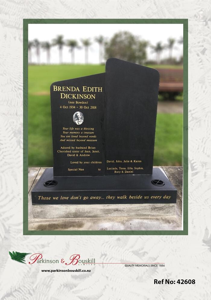 Images Parkinson & Bouskill Headstones Onehunga