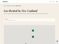 Website Screenshot National Car Rental
