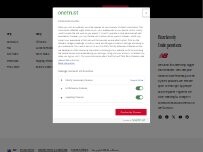 Website Screenshot New Balance Outlet