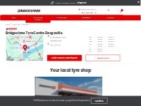 Website Screenshot Bridgestone Tyre Centre - Dargaville