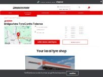 Website Screenshot Bridgestone Tyre Centre - Tokoroa