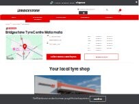 Website Screenshot Bridgestone Tyre Centre - Matamata