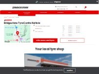 Website Screenshot Bridgestone Tyre Centre - Kaitaia
