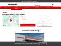 Website Screenshot Bridgestone Tyre Centre Kerikeri