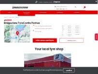 Website Screenshot Bridgestone Tyre Centre Porirua