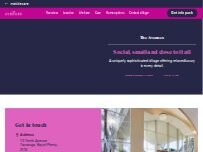 Website Screenshot The Avenues - Metlifecare Retirement Village