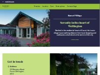 Website Screenshot Karori Village - Metlifecare Retirement Village