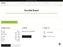 Website Screenshot Vivo Hair Salon & Skin Clinic Invercargill - Esk Street