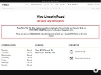 Website Screenshot Vivo Beauty Limited