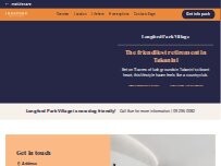 Website Screenshot Longford Park Village - Metlifecare Retirement Village