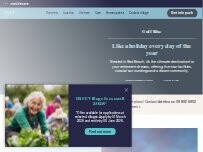 Website Screenshot Gulf Rise - Metlifecare Retirement Village