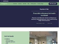Website Screenshot Papakura Oaks - Metlifecare Retirement Village
