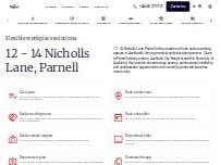 Website Screenshot Regus Nicholls Lane