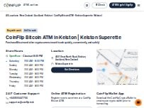 Website Screenshot CoinFlip Bitcoin ATM - Kelston Superette (Kelston)