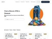 Website Screenshot CoinFlip Bitcoin ATM - El Machetazo - Tocumen (Panama)