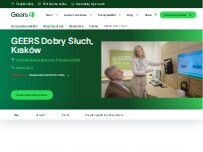 Website Screenshot GEERS Dobry Słuch