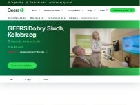 Website Screenshot GEERS Dobry Słuch