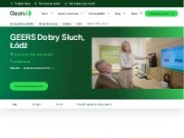 Website Screenshot GEERS Dobry Słuch
