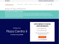 Website Screenshot Jcpenney Optica