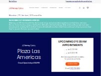 Website Screenshot Jcpenney Optica