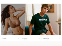 Website Screenshot IUMAN Intimissimi Uomo