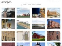 Website Screenshot Ritningen Arkitektbyrå AB