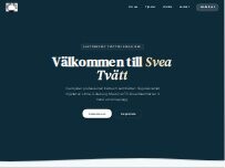Website Screenshot Svea Tvätt