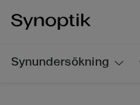 Website Screenshot Optiker Synoptik Kristianstad C4 Shopping