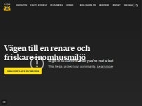 Website Screenshot SIMAB Ventilation och Sotning