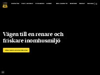 Website Screenshot SIMAB Ventilation och Sotning