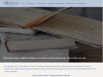 Website Screenshot Alinnea Publishing