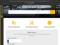 Screenshot for https://www.holmgrensbil.se/