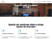 Website Screenshot OT Flytt & Lagertjänst AB