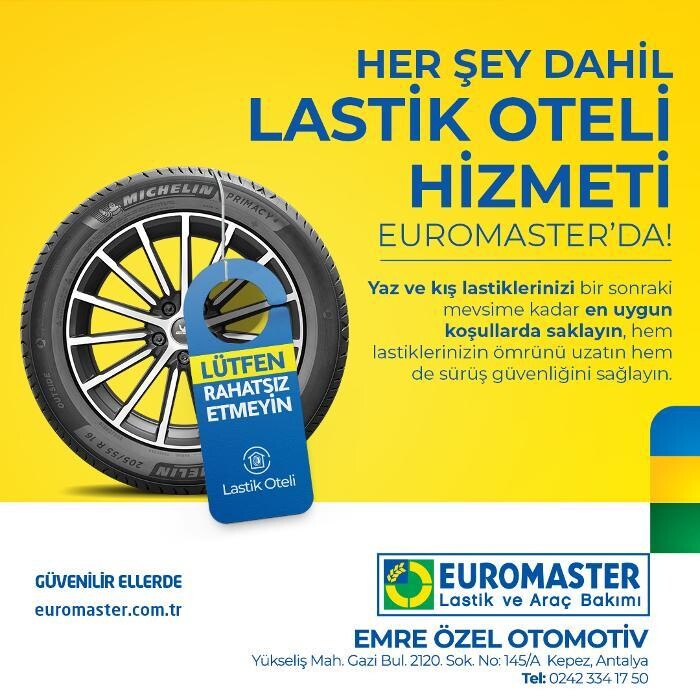 Images Michelin - Emre Özel Otomotiv Euromaster