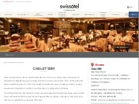 Website Screenshot Chalet 1889