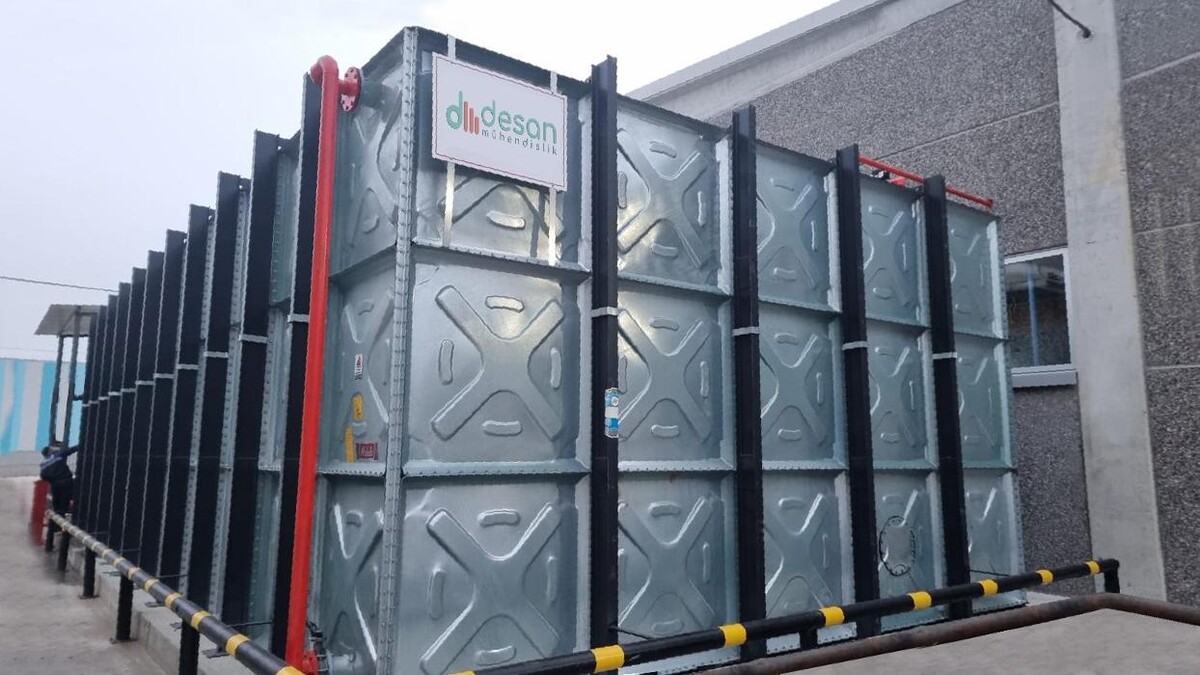 Images Desan İzmir Modüler Su Deposu