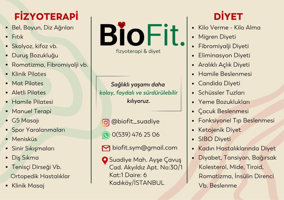 Images BioFit Pilates & Diyetisyen & Fizyoterapi