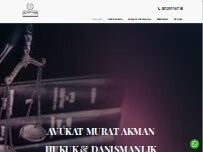 Website Screenshot Ankara Avukat-Av. Murat Akman-Ankara Ceza Avukatı-Ankara Boşanma Avukatı-Ankara İş Avukatı-Ankara Kira Avukatı