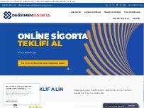 Website Screenshot Değirmen Sigorta