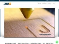 Website Screenshot Lazer Kesim & Uv Baskı I LazerGo
