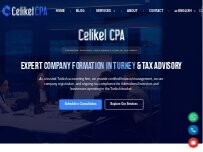 Website Screenshot Celikel CPA & Accounting Firm - SMMM Yiğit Çelikel