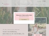 Website Screenshot Jade & Madalynn Bridal Boutique