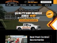 Website Screenshot Jones Bros Pest Control, Inc.