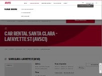 Website Screenshot Avis Car Rental