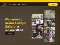 Website Screenshot Grand Antique Gallery