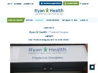 Website Screenshot Ryan Health | Frederick