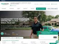 Website Screenshot HouseMaster Serving Melbourne, Satellite Beach, Palm Bay