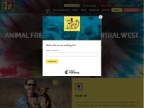 Website Screenshot Animal Friends Thrift Shoppe